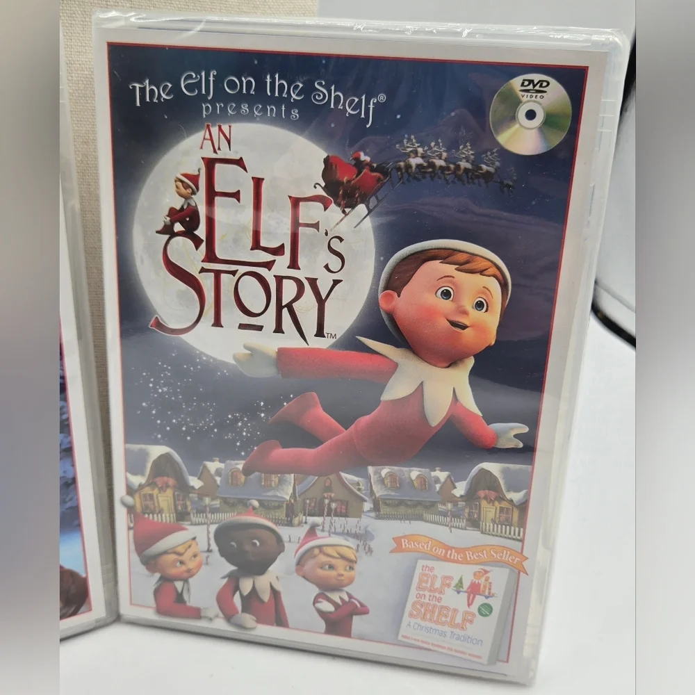 Elf On The Shelf & Elf Pets NEW Dvd's Christmas Elf Tradition